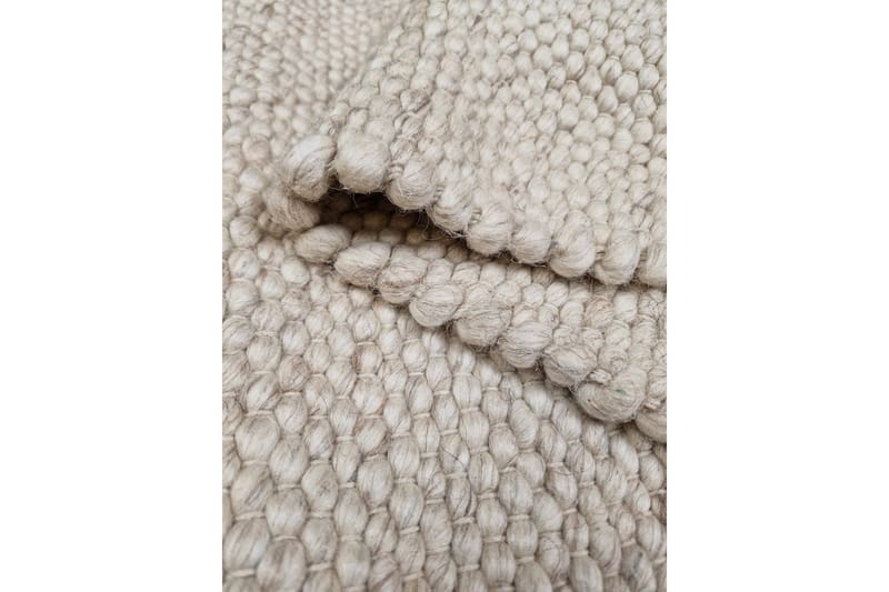 Skagen Ullmatta Rund 200 cm - Linne - Textilier & mattor - Mattor - Modern matta - Ullmattor