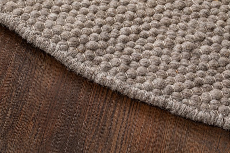 Skagen Ullmatta Rund 240 cm - Linne - Textilier & mattor - Mattor - Modern matta - Ullmattor