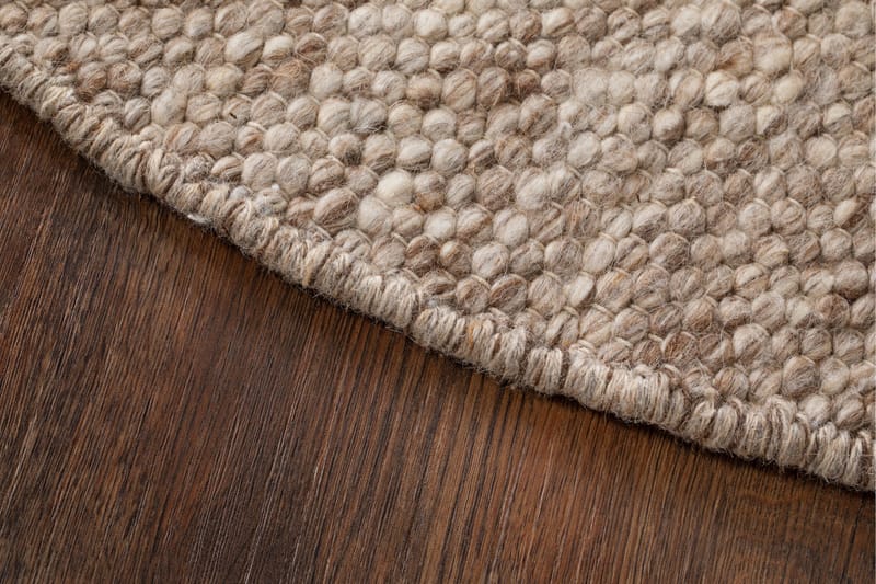 Skagen Ullmatta Rund 300 cm - Linne - Textilier & mattor - Mattor - Modern matta - Ullmattor