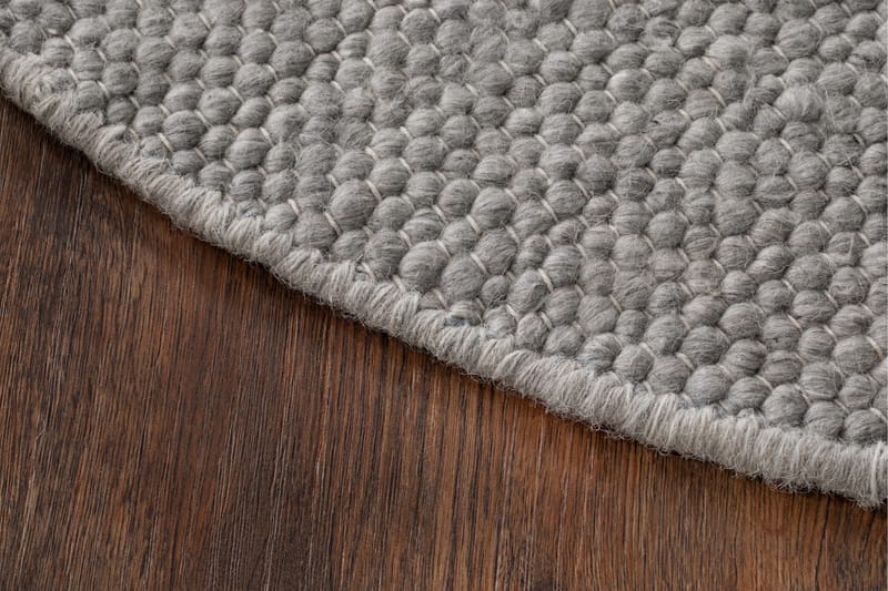 Skagen Ullmatta Rund 300 cm - Silver - Textilier & mattor - Mattor - Modern matta - Ullmattor