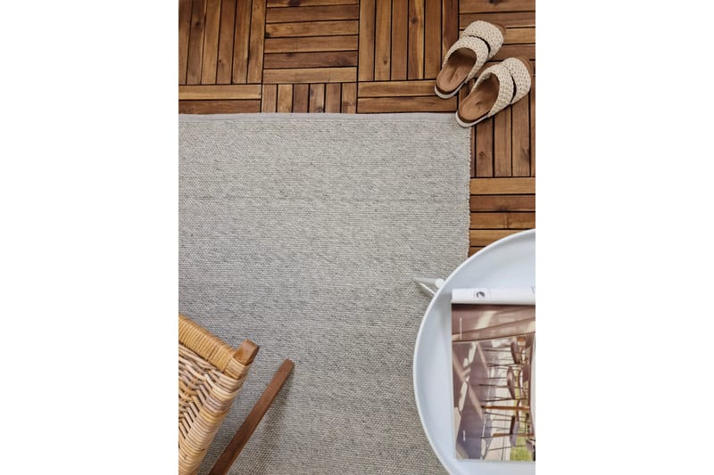 Holma Wiltonmatta 200x200 cm Kvadratisk - Grå - Textilier & mattor - Mattor - Modern matta - Friezemattor