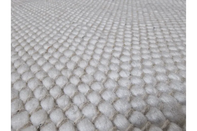 Holma Wiltonmatta 200x200 cm Kvadratisk - Vit - Textilier & mattor - Mattor - Modern matta - Friezemattor