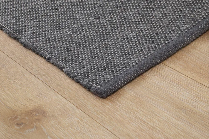 Holma Wiltonmatta 240x240 cm Kvadratisk - Grafit - Textilier & mattor - Mattor - Modern matta - Friezemattor