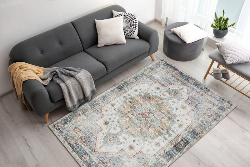 Tarfaya Friezematta 160x230 cm - Creme - Textilier & mattor - Mattor - Modern matta - Friezemattor