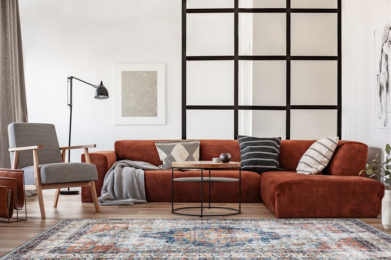 Tarfaya Friezematta 160x230 cm - Flerfärgad - Textilier & mattor - Mattor - Modern matta - Wiltonmattor