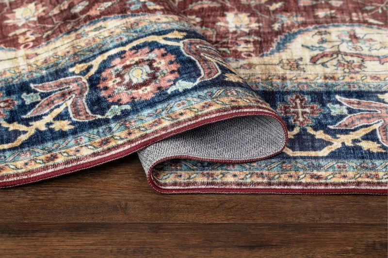 Tarfaya Friezematta 160x230 cm - Röd - Textilier & mattor - Mattor - Modern matta - Friezemattor