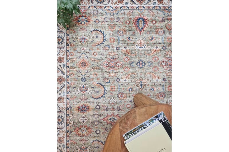 Tarfaya Friezematta 200x290 cm - Grön - Textilier & mattor - Mattor - Modern matta - Friezemattor