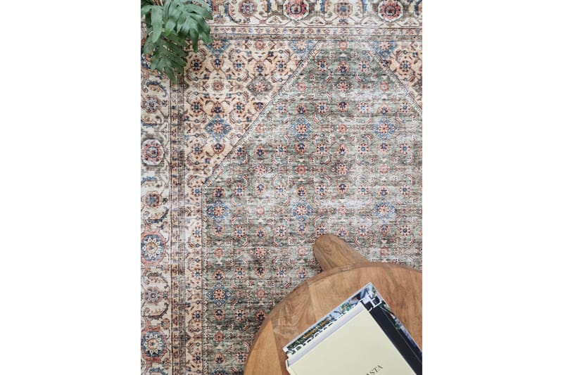 Tarfaya Friezematta 200x290 cm - Grön - Textilier & mattor - Mattor - Modern matta - Friezemattor