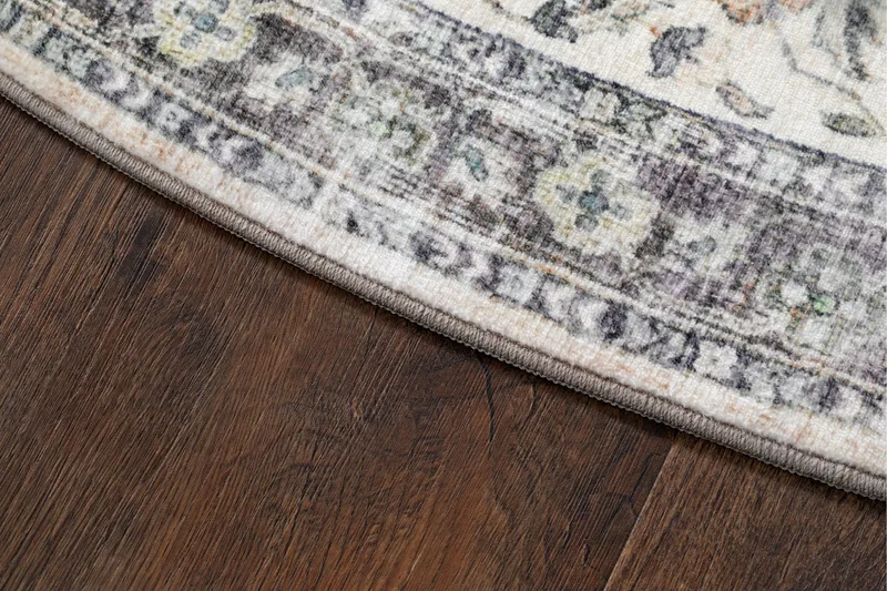 Tarfaya Friezematta Rund 200 cm - Natur - Textilier & mattor - Mattor - Modern matta - Friezemattor