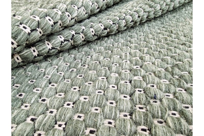 Torekov Ullmatta 160x230 cm - Grön - Textilier & mattor - Mattor - Modern matta - Ullmattor