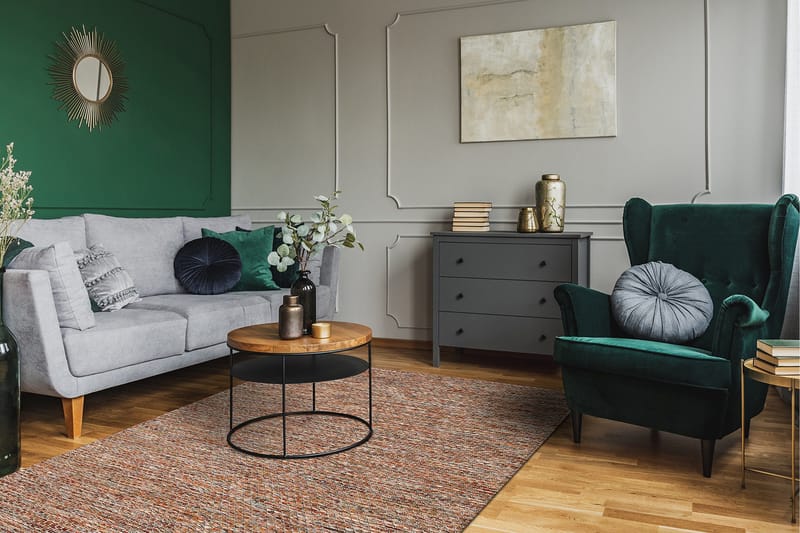 Torekov Ullmatta 200x300 cm - Flerfärgad - Textilier & mattor - Mattor - Modern matta - Ullmattor