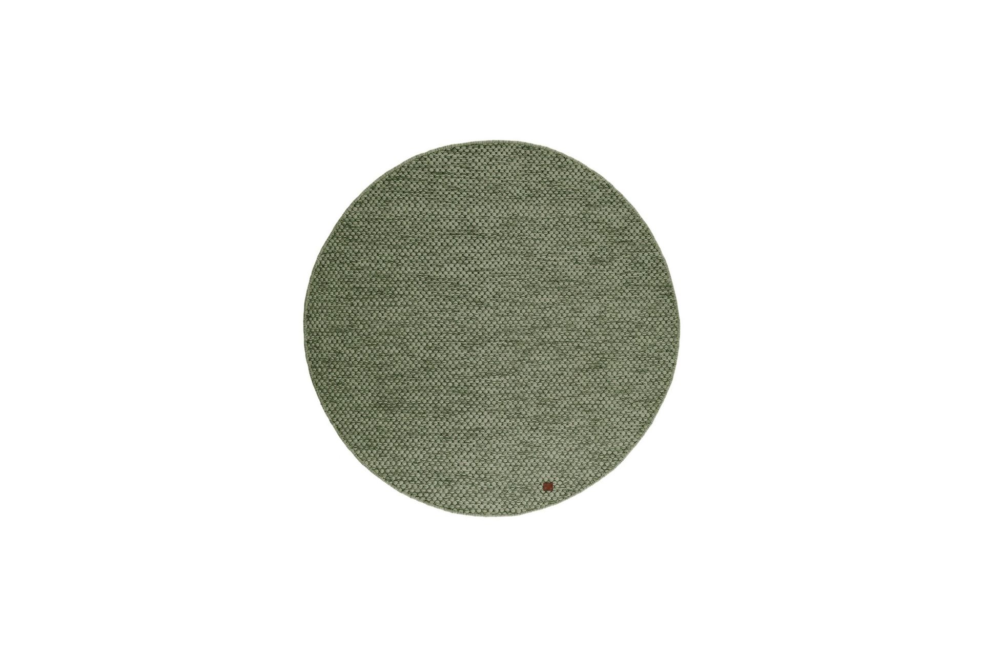 Torekov Ullmatta Rund 200 cm - Gr&ouml;n