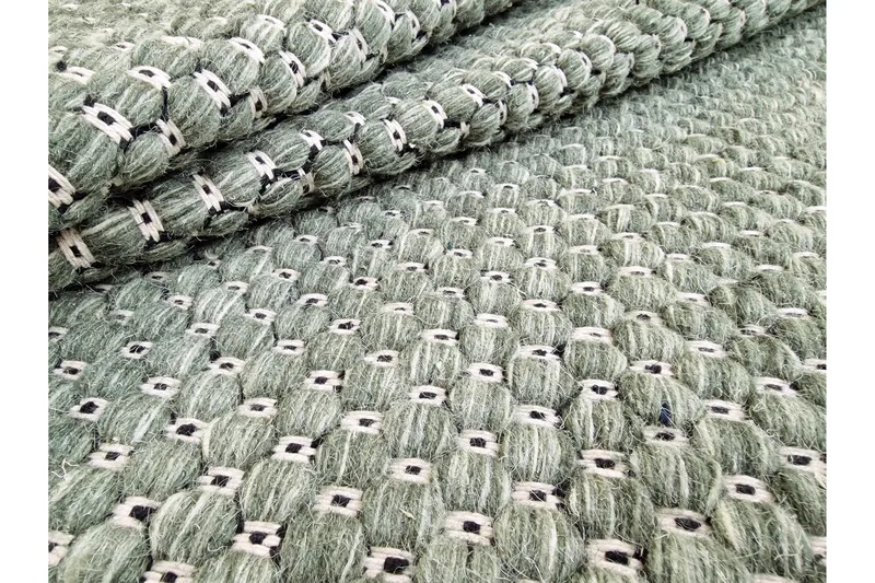 Torekov Ullmatta Rund 300 cm - Grön - Textilier & mattor - Mattor - Modern matta - Ullmattor