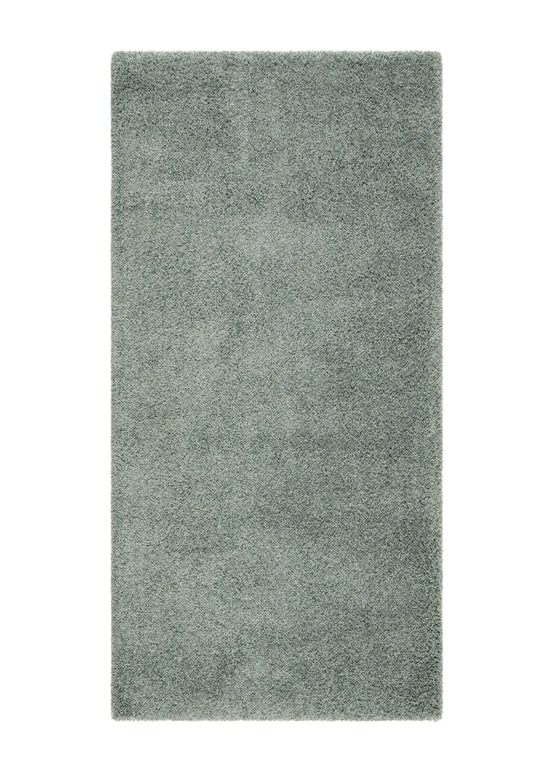 Lounge Gångmatta 80x250 cm Rektangulär - Grön - Textilier & mattor - Mattor - Modern matta - Ryamattor