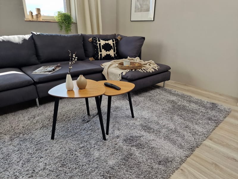 Lounge Ryamatta 133x190 cm Rektangulär - Textilier & mattor - Mattor - Modern matta - Ryamattor