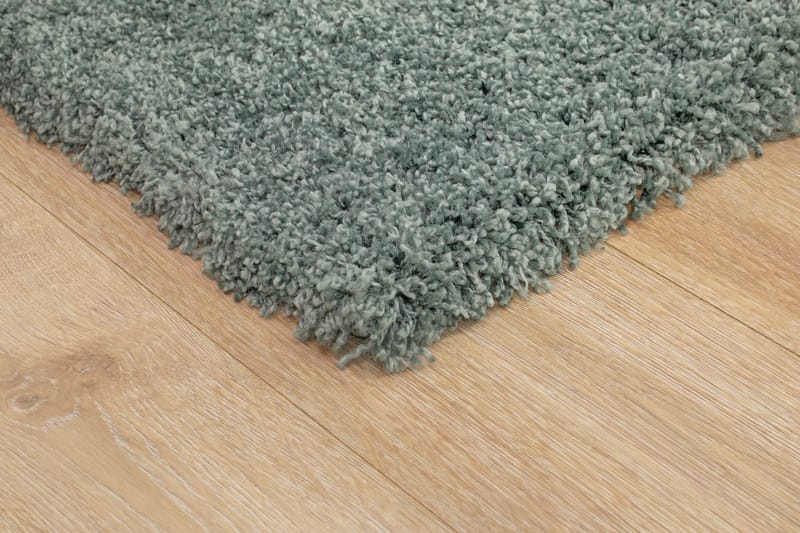 Lounge Ryamatta 160x230 cm Rektangulär - Grön - Textilier & mattor - Mattor - Modern matta - Ryamattor