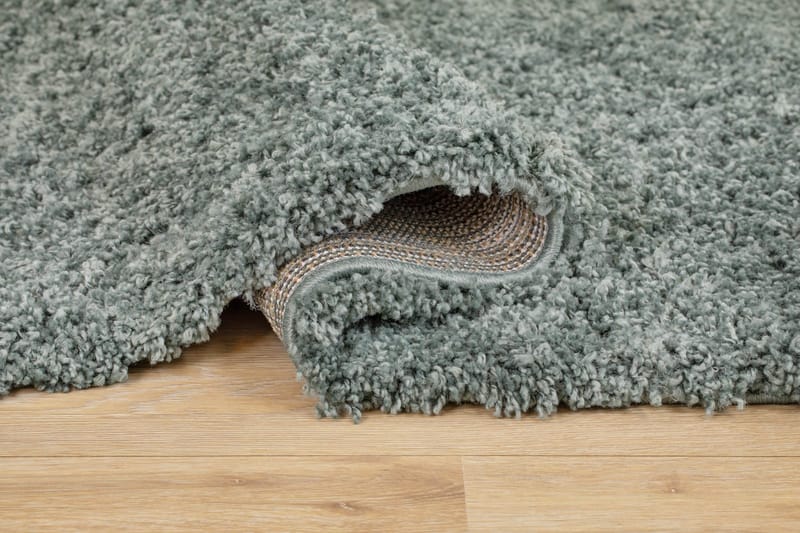 Lounge Ryamatta 160x230 cm Rektangulär - Grön - Textilier & mattor - Mattor - Modern matta - Ryamattor