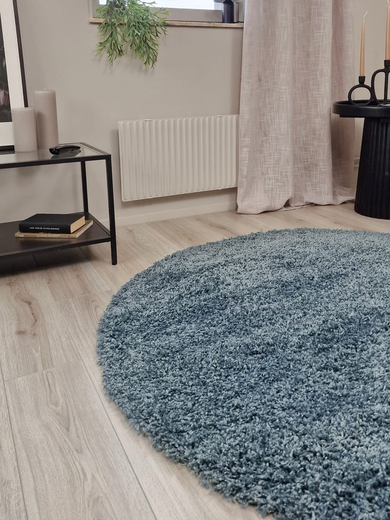 Lounge Ryamatta 200 cm Rund - Textilier & mattor - Mattor - Modern matta - Ryamattor