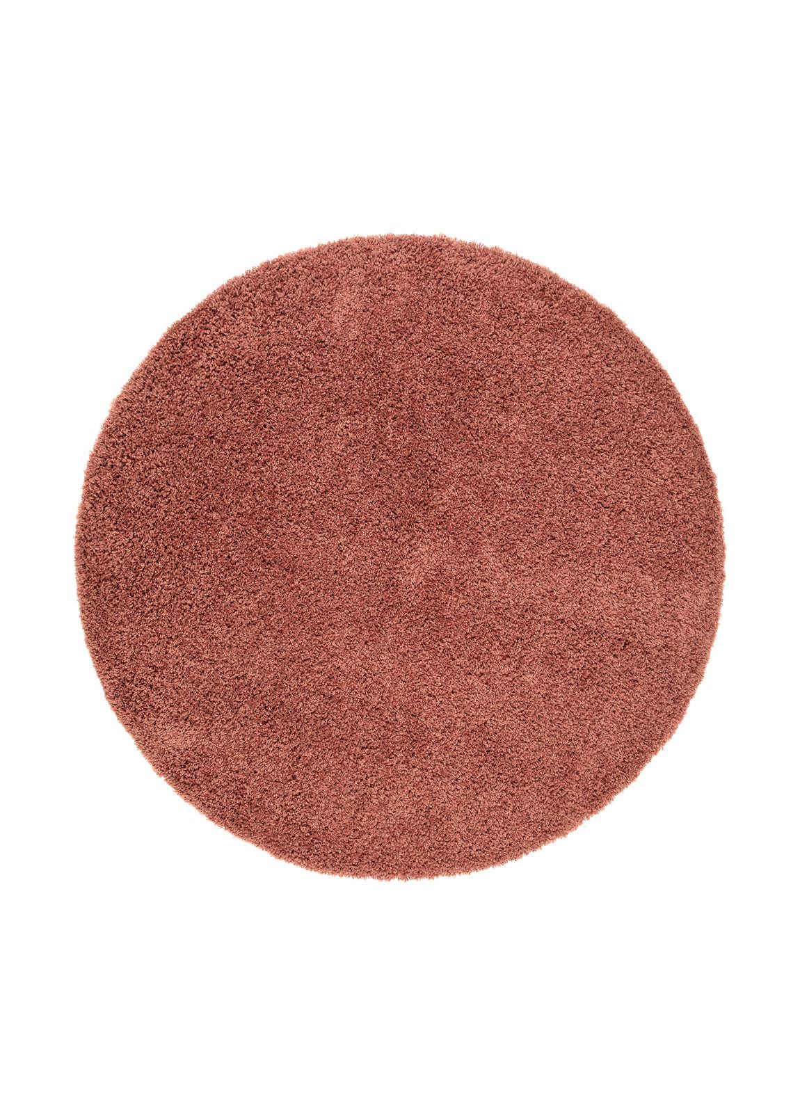 lounge ryamatta 240 cm rund - koppar