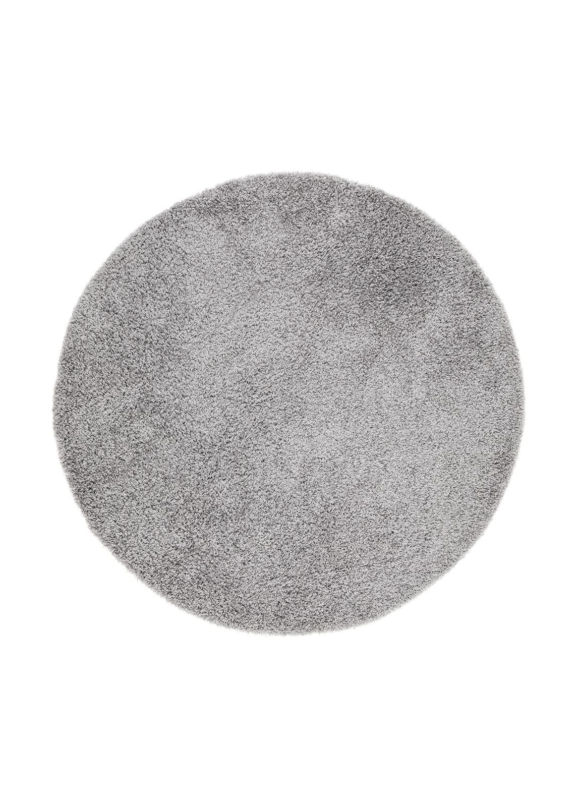 lounge ryamatta 240 cm rund - silver