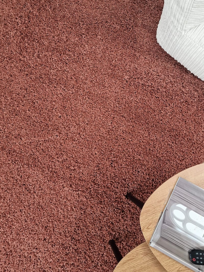 Lounge Ryamatta 80x150 cm Rektangulär - Koppar - Textilier & mattor - Mattor - Modern matta - Gångmattor