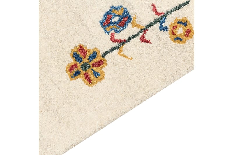 Husunlu Ryamatta 140x200 cm - Beige - Textilier & mattor - Mattor - Modern matta - Ullmattor