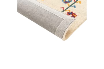 Husunlu Ryamatta 80x150 cm - Beige - Textilier & mattor - Mattor - Modern matta - Ullmattor