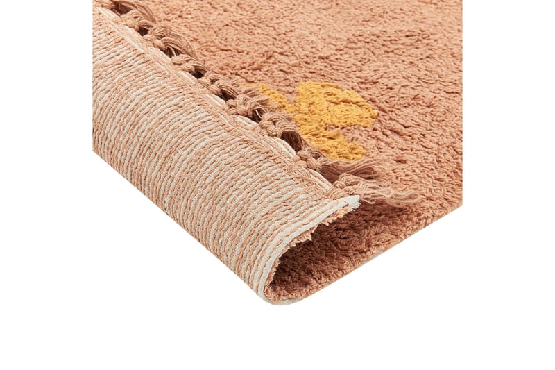 Igdir Bomullsmatta 140x200 cm - Orange - Textilier & mattor - Mattor - Modern matta - Bomullsmattor