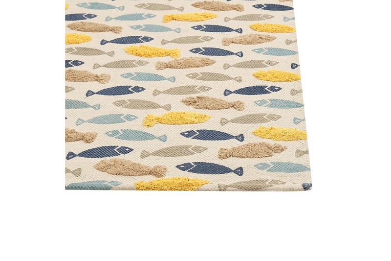 Ipuh Bomullsmatta 80x150 cm - Beige - Textilier & mattor - Mattor - Modern matta - Bomullsmattor