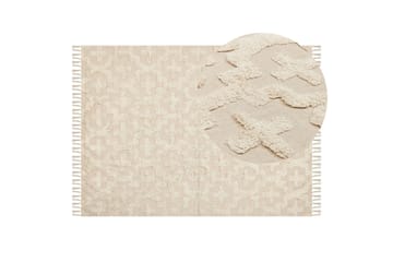 Itangar Bomullsmatta 140x200 cm - Beige - Textilier & mattor - Mattor - Modern matta - Bomullsmattor