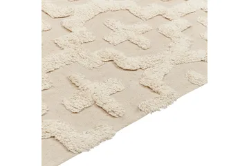 Itangar Bomullsmatta 140x200 cm - Beige - Textilier & mattor - Mattor - Modern matta - Bomullsmattor