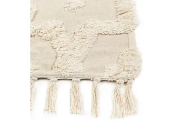 Itangar Bomullsmatta 140x200 cm - Beige - Textilier & mattor - Mattor - Modern matta - Bomullsmattor
