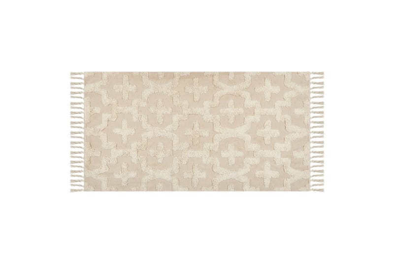 Itangar Bomullsmatta 80x150 cm, Beige