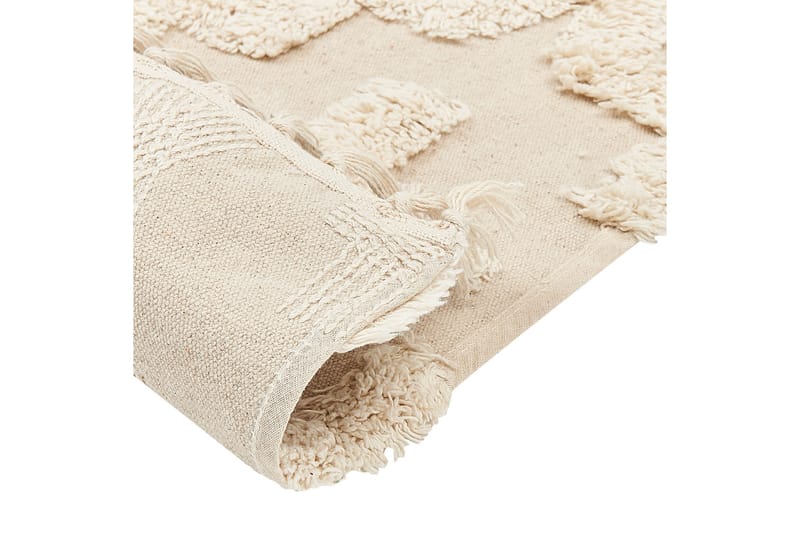 Itangar Bomullsmatta 80x150 cm - Beige - Textilier & mattor - Mattor - Modern matta - Bomullsmattor