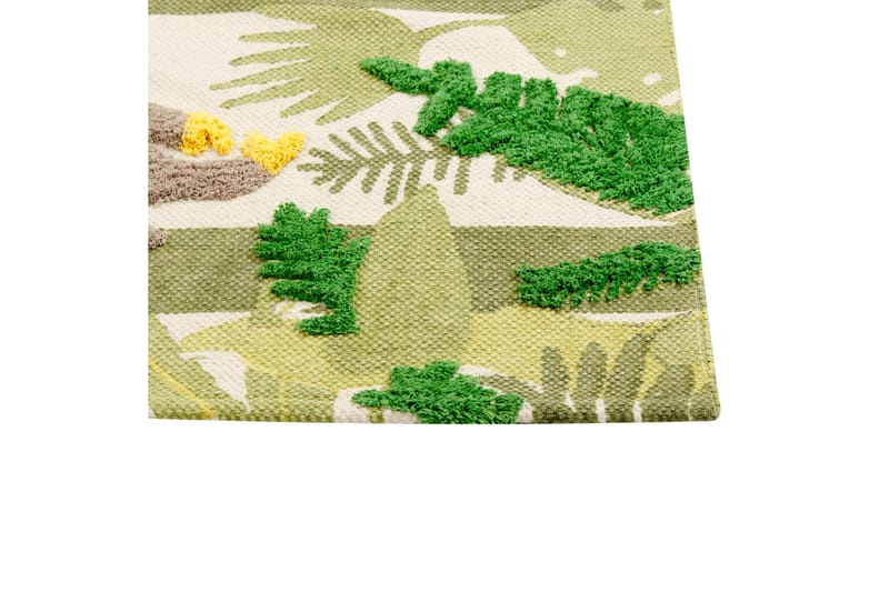 Janhto Bomullsmatta 80x150 cm - Grön - Textilier & mattor - Mattor - Modern matta - Bomullsmattor