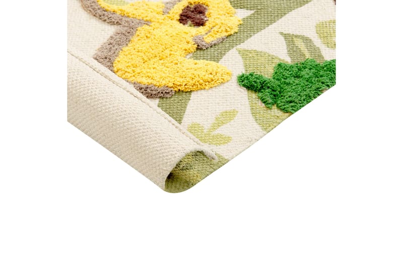 Janhto Bomullsmatta 80x150 cm - Grön - Textilier & mattor - Mattor - Modern matta - Bomullsmattor