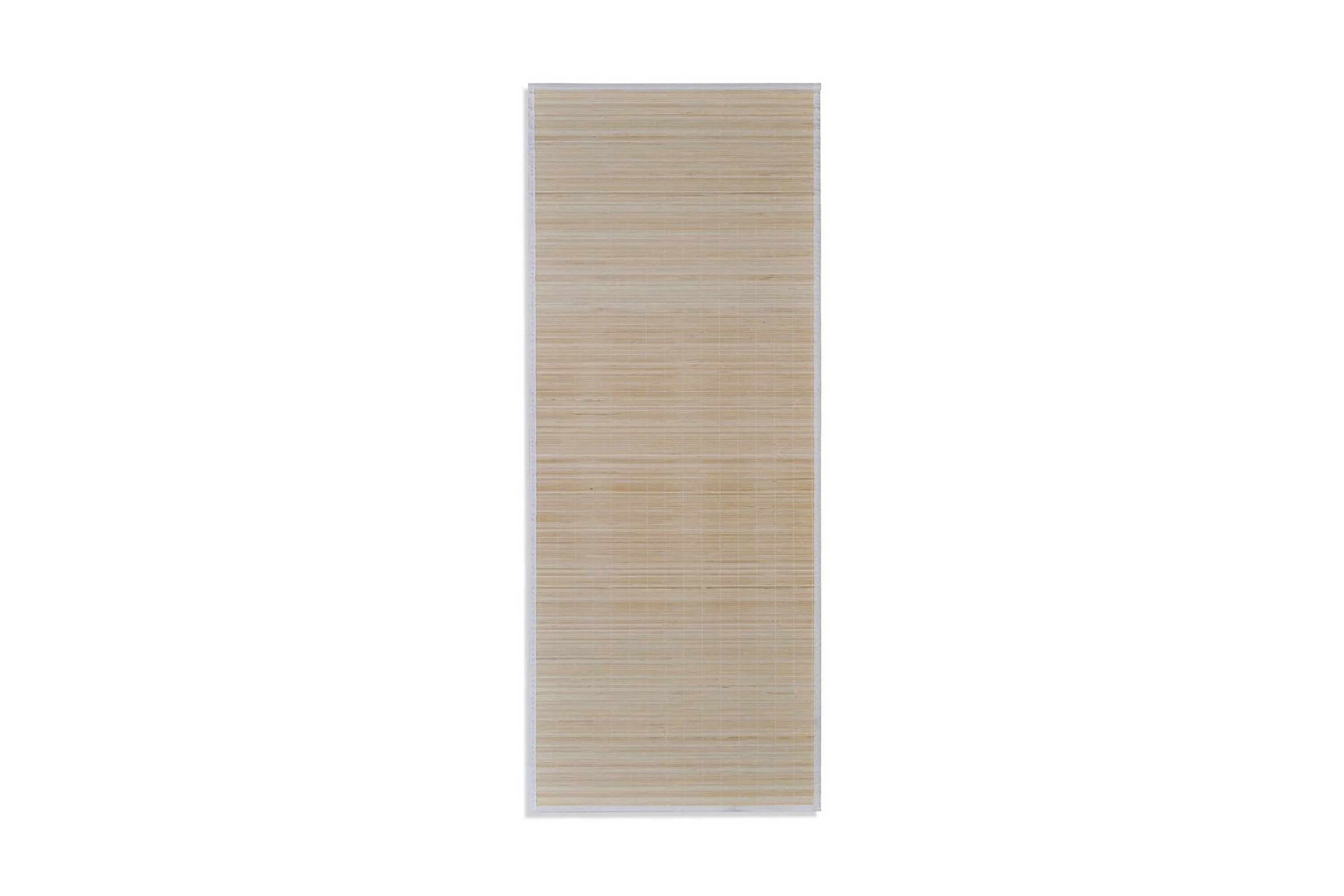 Be Basic Bambumatta 100×160 cm naturlig – Brun