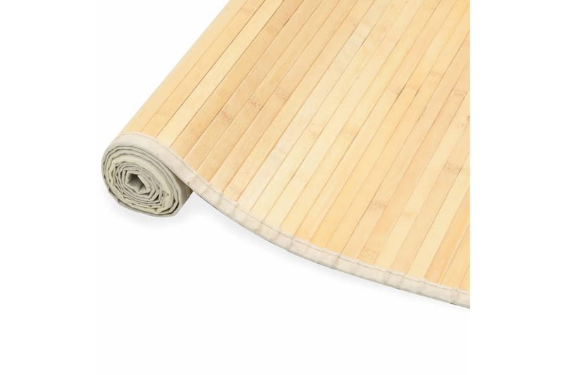 Bambumatta 120x180 cm naturlig - Beige - Jutemattor & sisalmattor
