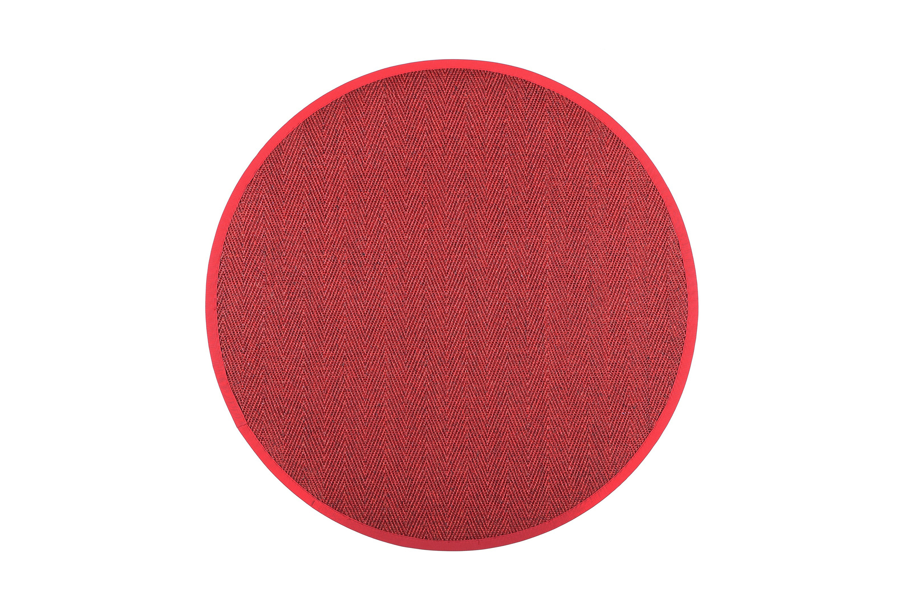 barrakuda matta rund 200 cm röd - vm carpet