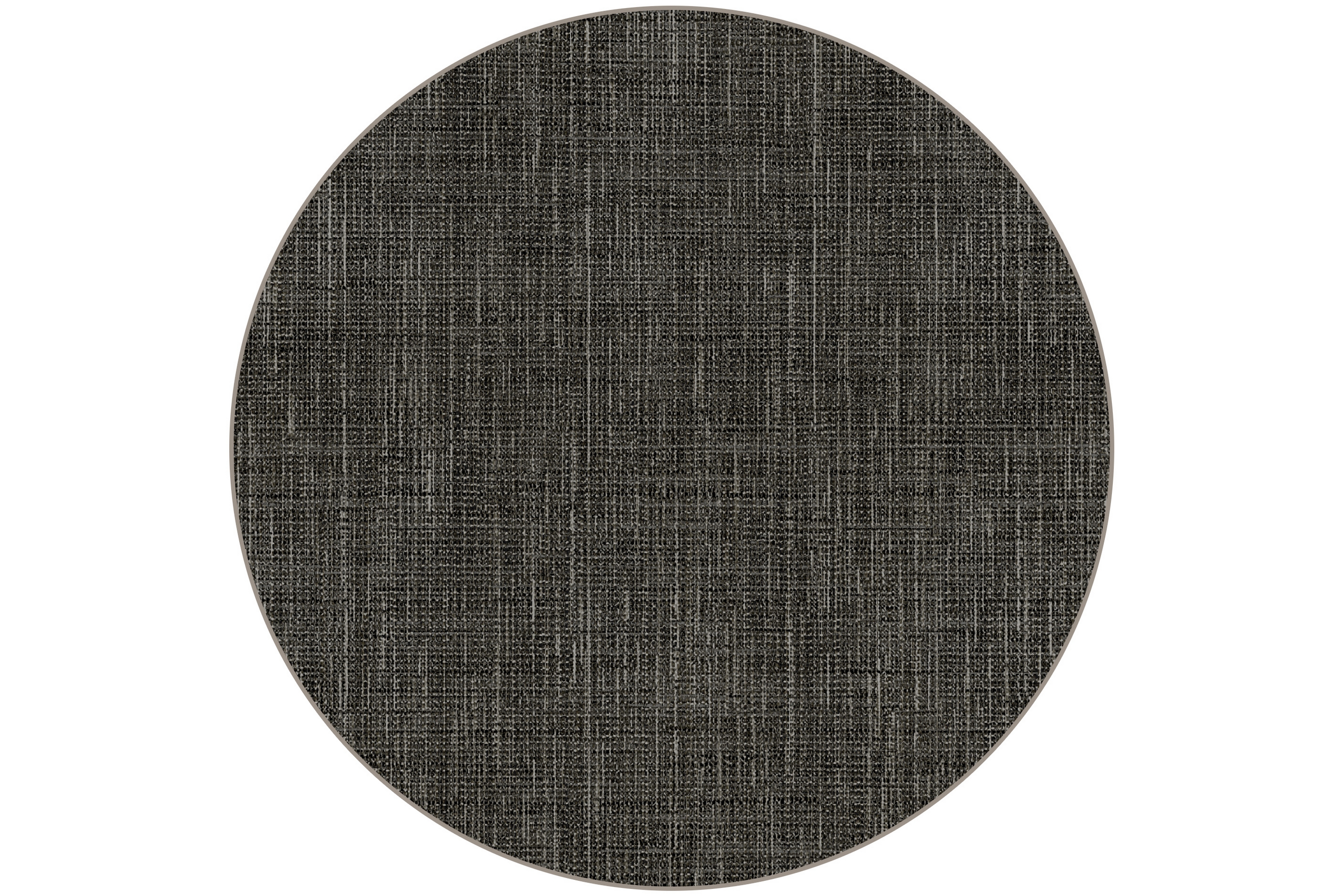 hillerstorp utematta rund 200 cm mörkgrå -