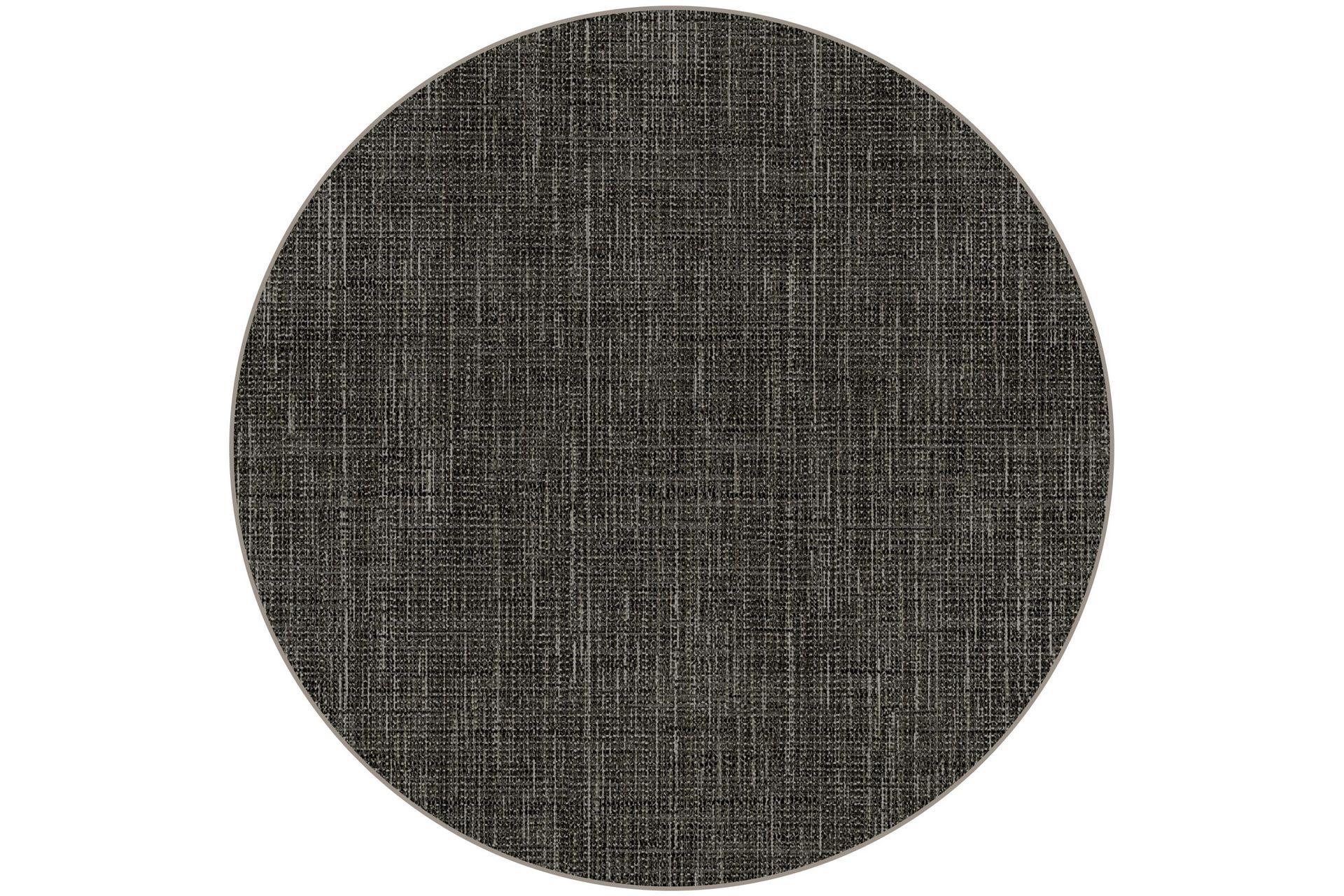 Hillerstorp Utematta Rund 200 cm - M&ouml;rkgr&aring;