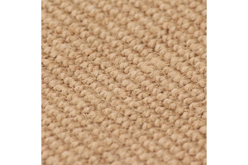 Jutematta med latexundersida 160x230 cm naturlig - Beige - Textilier & mattor - Mattor - Modern matta - Jutemattor & sisalmattor