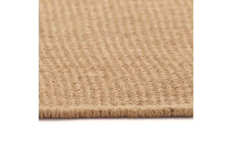 Jutematta med latexundersida 160x230 cm naturlig - Beige - Textilier & mattor - Mattor - Modern matta - Jutemattor & sisalmattor