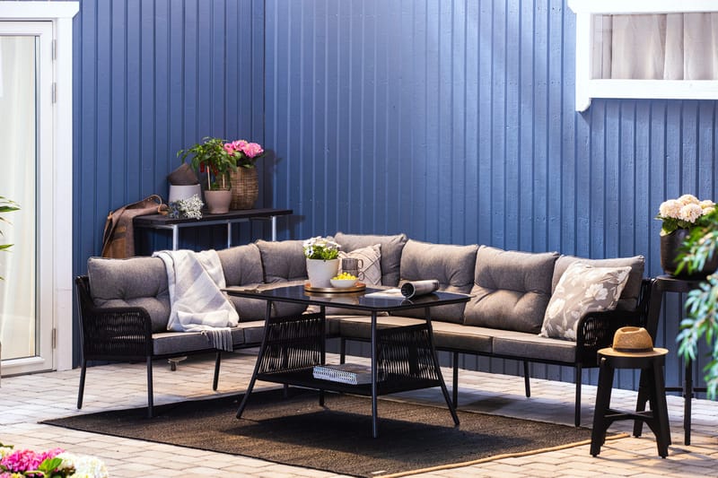 Kali Jutematta 170x240 - Svart - Textilier & mattor - Mattor - Modern matta - Jutemattor & sisalmattor