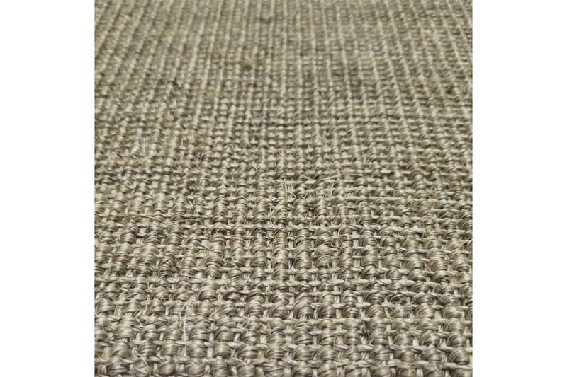 Matta naturlig sisal 66x250 cm taupe - Taupe - Jutemattor & sisalmattor