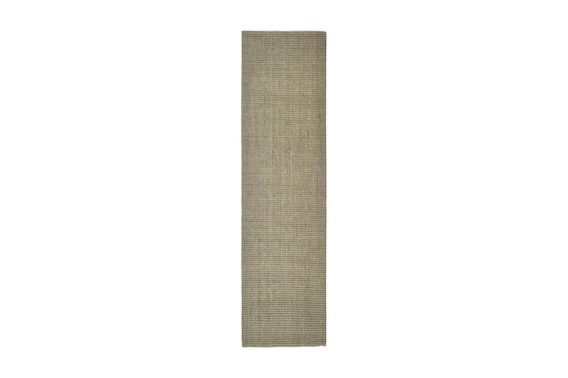 Matta naturlig sisal 80x300 cm taupe - Taupe - Jutemattor & sisalmattor