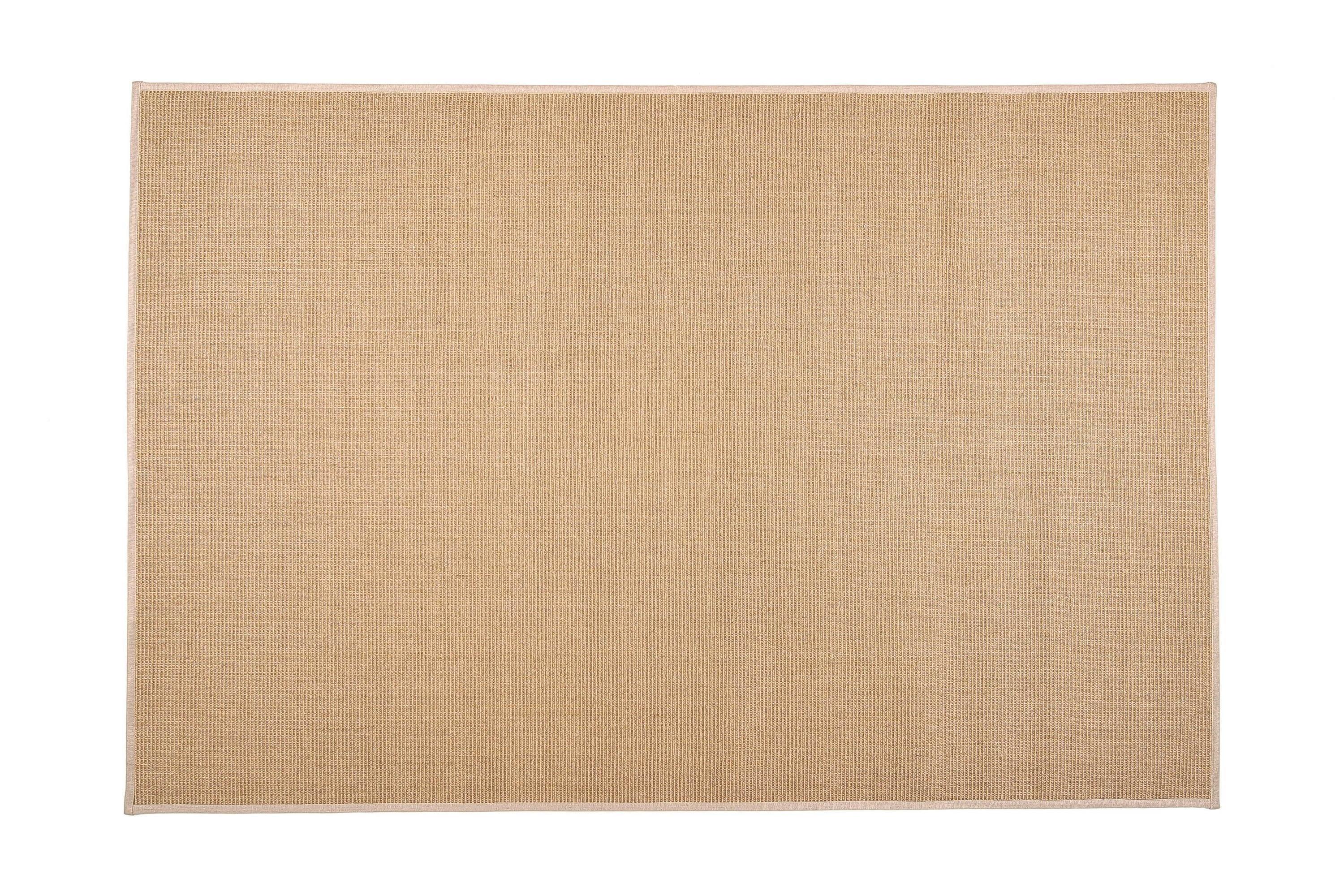 sisal matta 133x200 cm beige/grå - vm carpet