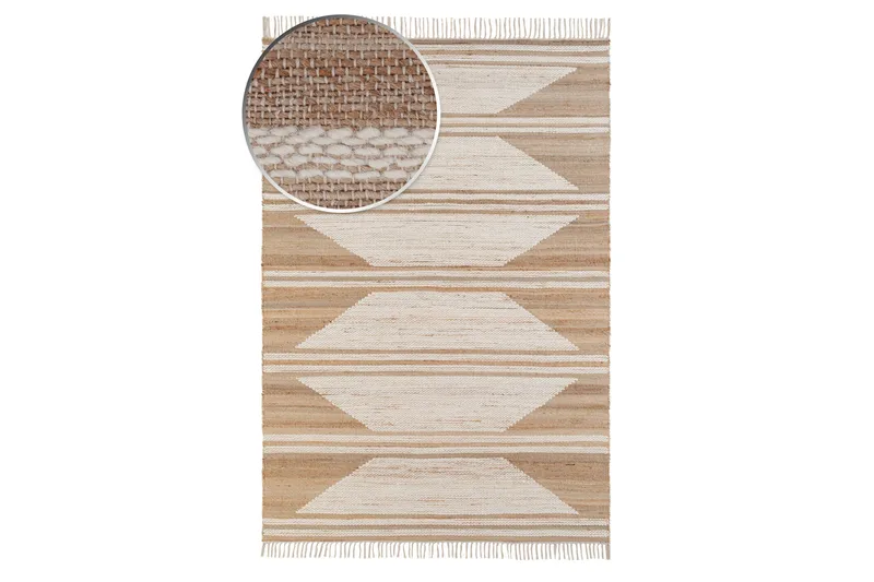 Surat Jutematta 200x300 cm - Natur/Krämvit - Textilier & mattor - Mattor - Modern matta - Jutemattor & sisalmattor