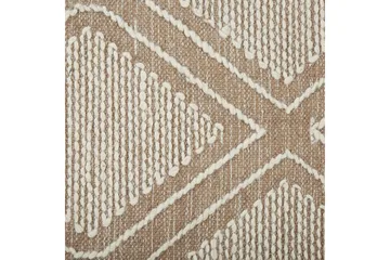 Kacem Bomullsmatta 140x200 cm - Beige - Textilier & mattor - Mattor - Modern matta - Bomullsmattor