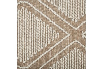 Kacem Bomullsmatta 160x230 cm - Beige - Textilier & mattor - Mattor - Modern matta - Bomullsmattor